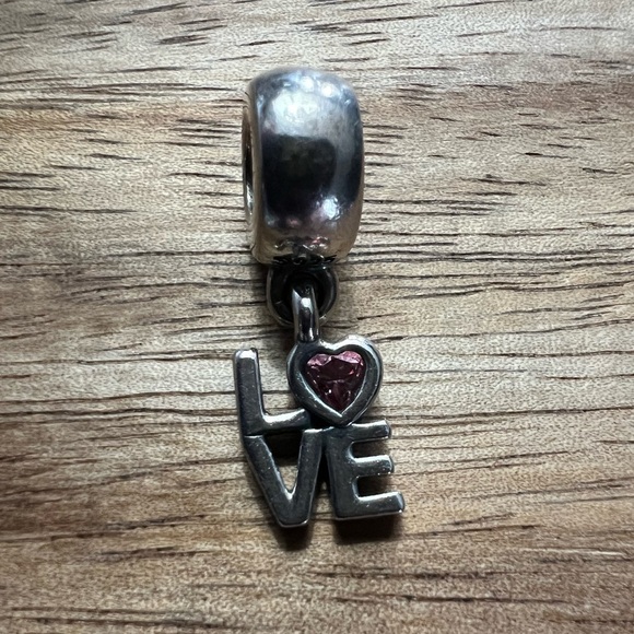 Pandora Jewelry - Pandora Pink Love Charm 925 B35